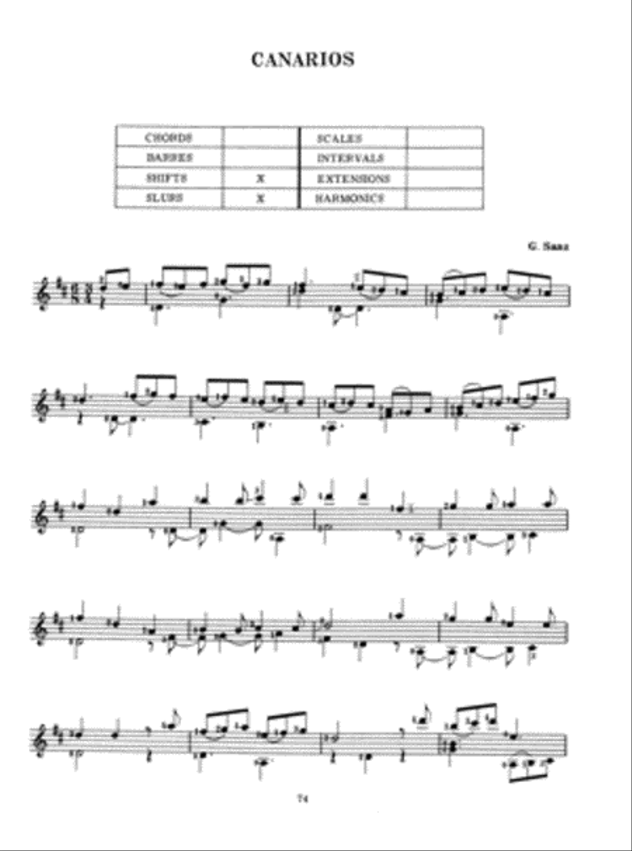 Left Hand Studies for Classical Guitar Acoustic Guitar scores gallery preview page 7