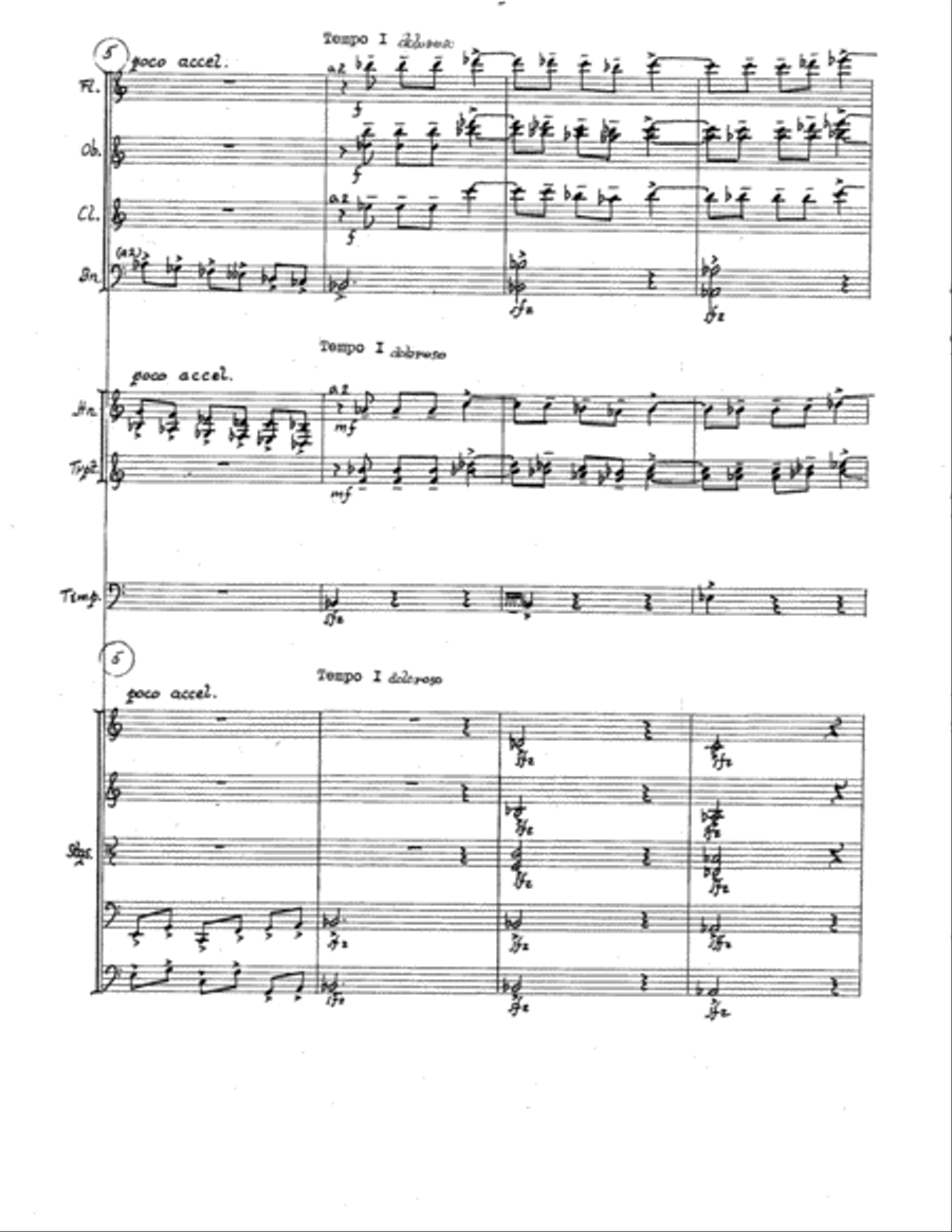 The American Mercury (Additional Full Score) Choir scores gallery preview page 6