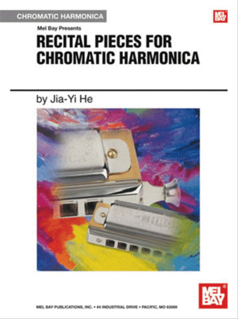Recital Pieces For Chromatic Harmonica Classical Guitar scores gallery preview page 1