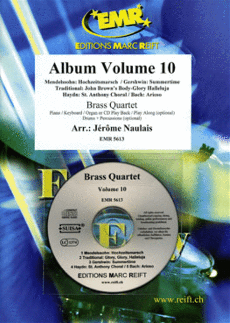 Album Volume 10 Brass Ensemble scores gallery preview page 1