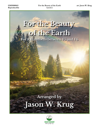 Book cover for For the Beauty of the Earth (for 8 handbells)