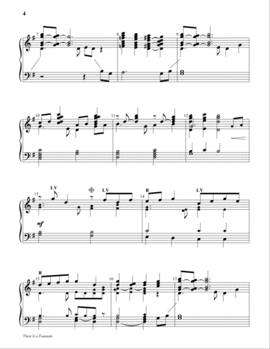 There Is a Fountain There Is a Fountain 3-Octaves scores gallery preview page 3