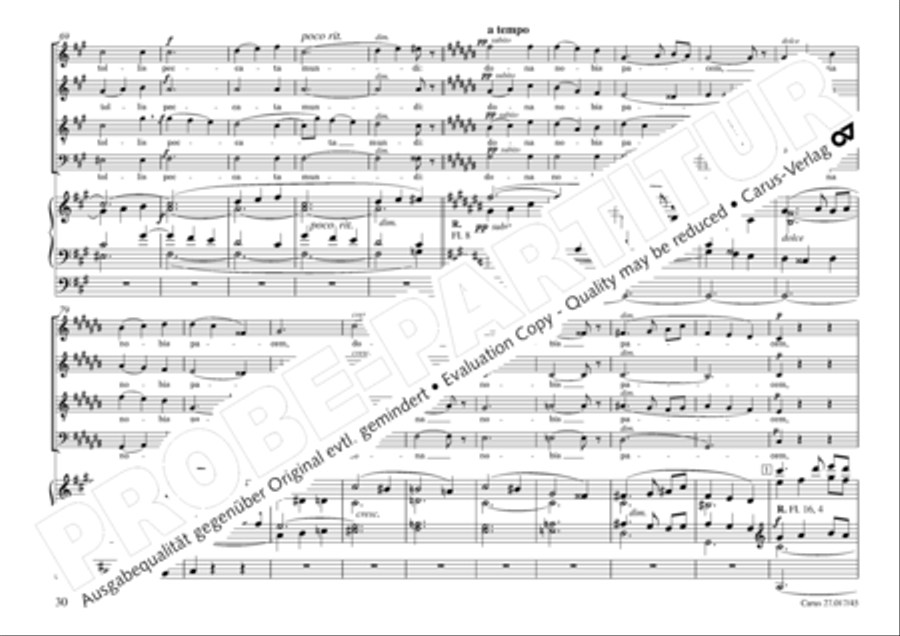Messe solennelle en ut diese mineur 4-Part scores gallery preview page 31