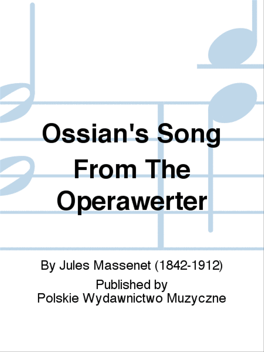 Ossian's Song From The Operawerter Choir scores gallery preview page 1