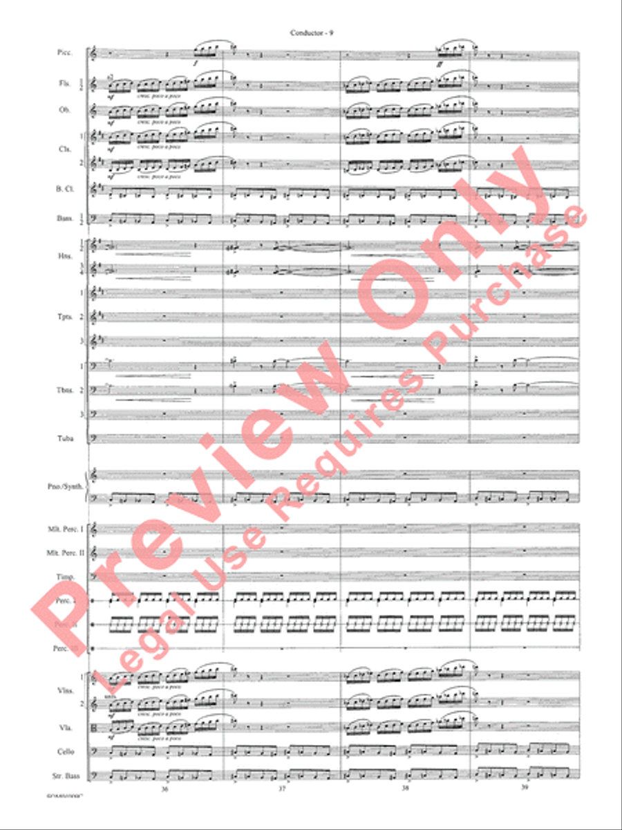The Polar Express, Concert Suite from Full Orchestra scores gallery preview page 12