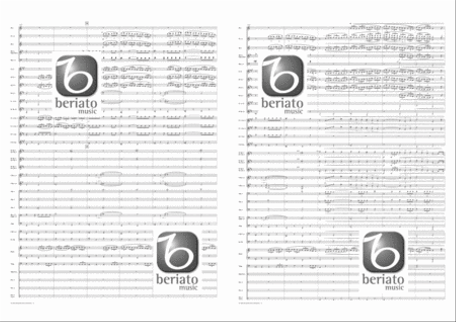 In the Shadow of Napoleon Concert Band scores gallery preview page 9