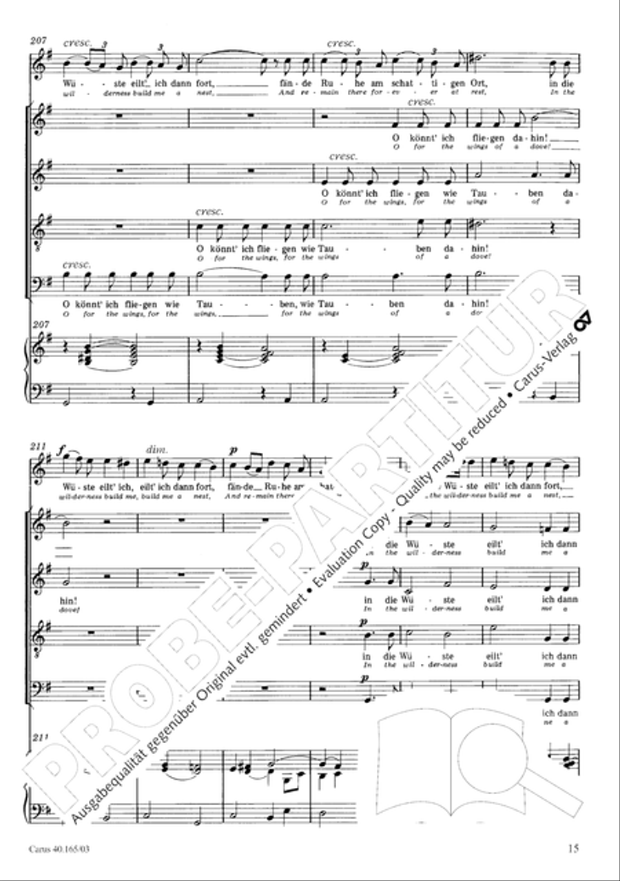 Hor mein Bitten (2 Fassungen) Organ scores gallery preview page 20