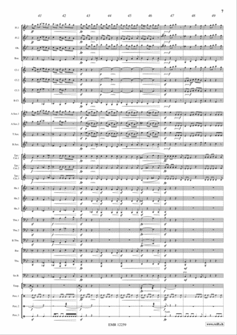 Stardust Concert Band scores gallery preview page 7