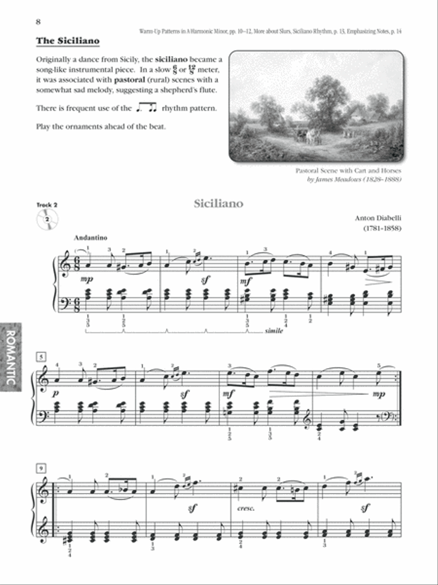 Exploring Piano Classics Repertoire, Book 4 Piano Solo scores gallery preview page 3