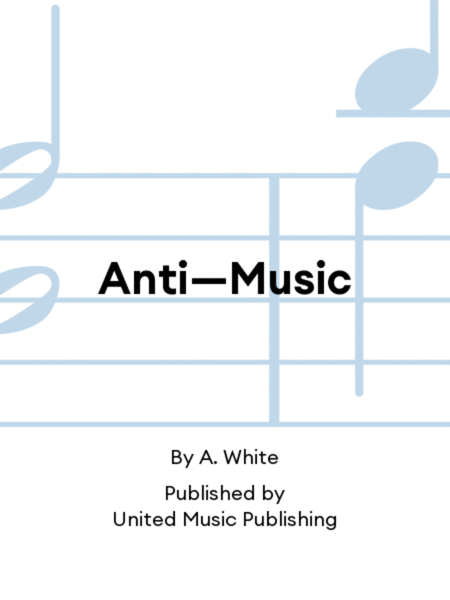 Anti—Music Anti—Music Flute scores gallery preview page 1