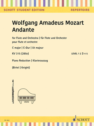 Book cover for Andante in C Major, K. 315 (285e)