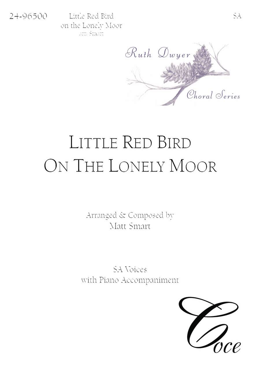Little Red Bird on the Lonely Moor SA scores gallery preview page 1