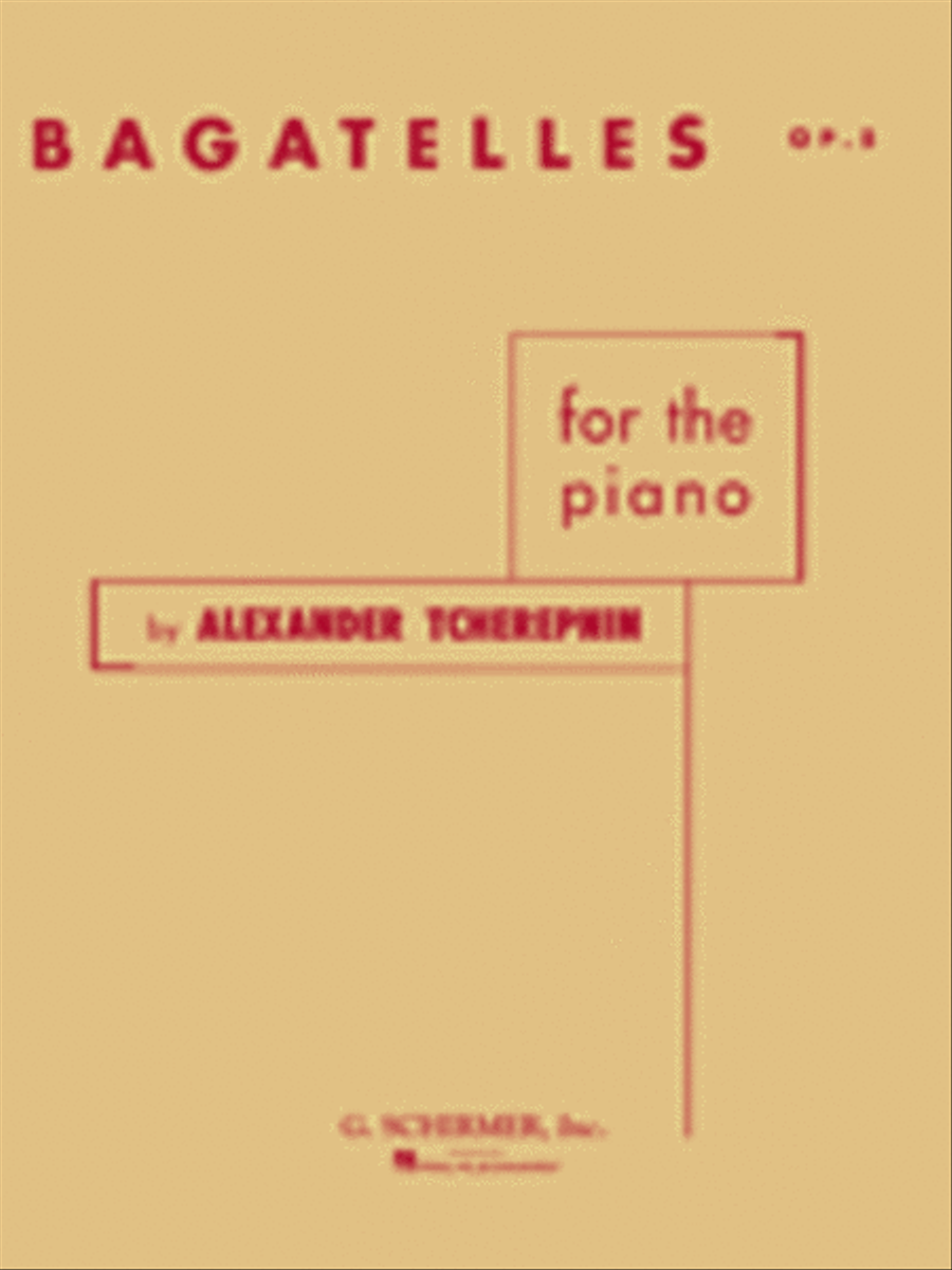 Bagatelles, Op. 5 Bagatelles, Op. 5 Piano Solo scores gallery preview page 1