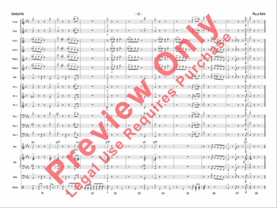 Pollo Rojo Pollo Rojo Jazz Ensemble scores gallery preview page 13