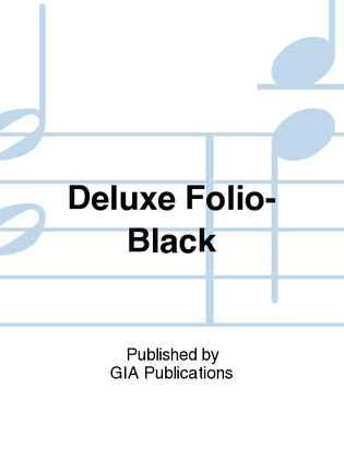 Deluxe Folio-Black
