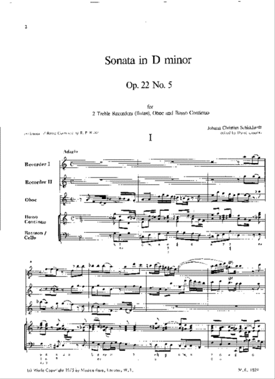 Sonatas Op. 22 String Quartet scores gallery preview page 2