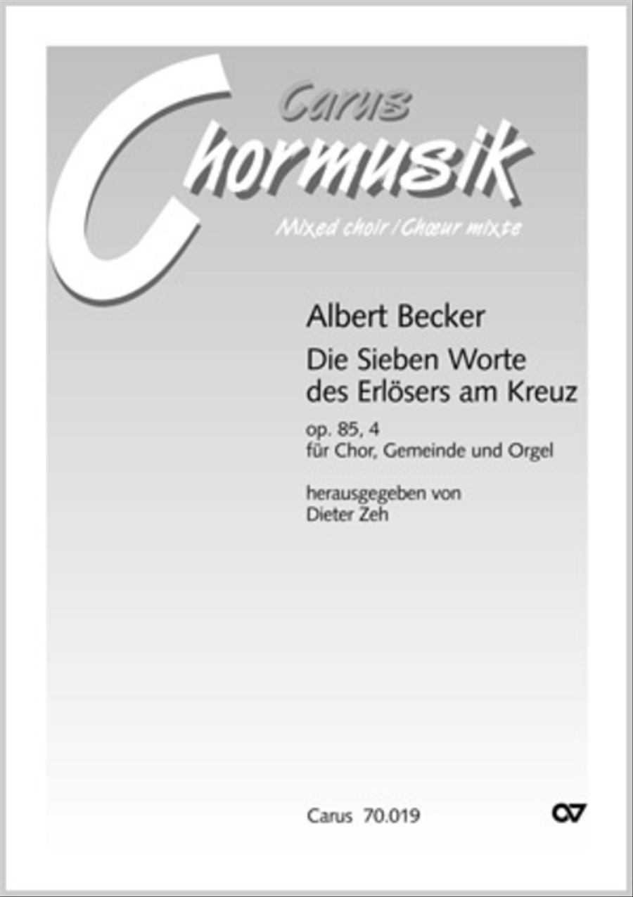 Die Sieben Worte des Erlosers am Kreuz 4-Part scores gallery preview page 1