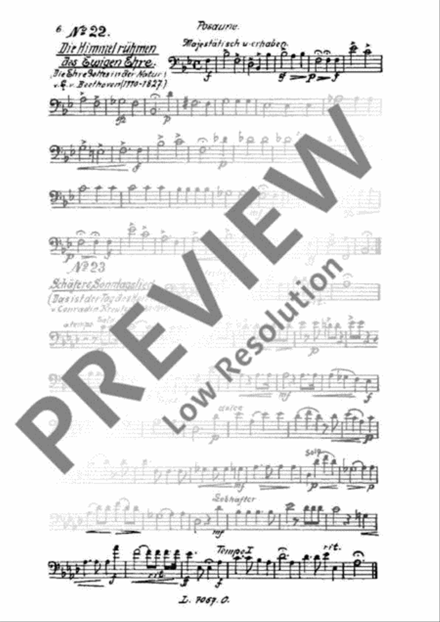 Hannovera Trombone scores gallery preview page 9