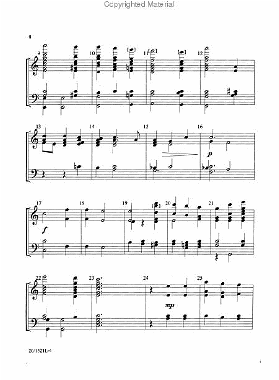 God So Loved the World God So Loved the World 5-Octaves scores gallery preview page 3