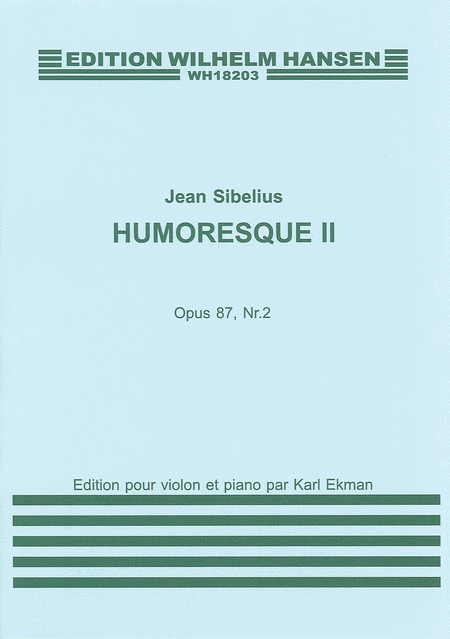 Jean Sibelius: Humoresque No.2 Op.87 No.2 (Violin/Piano)