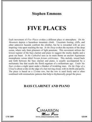 Book cover for Five Places