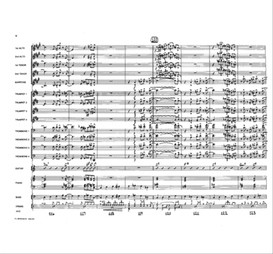 Sax-O-Rama Sax-O-Rama Jazz Ensemble scores gallery preview page 16