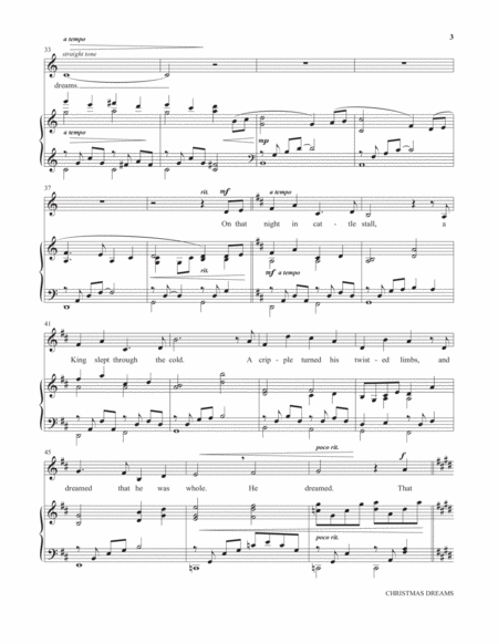 Christmas Dreams (from My Alleluia: Vocal Solos for Worship)