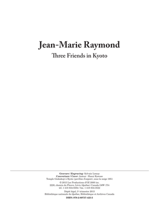 Book cover for Three Friends in Kyoto