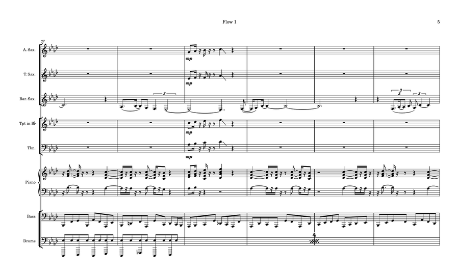 Sway Jazz Ensemble scores gallery preview page 5