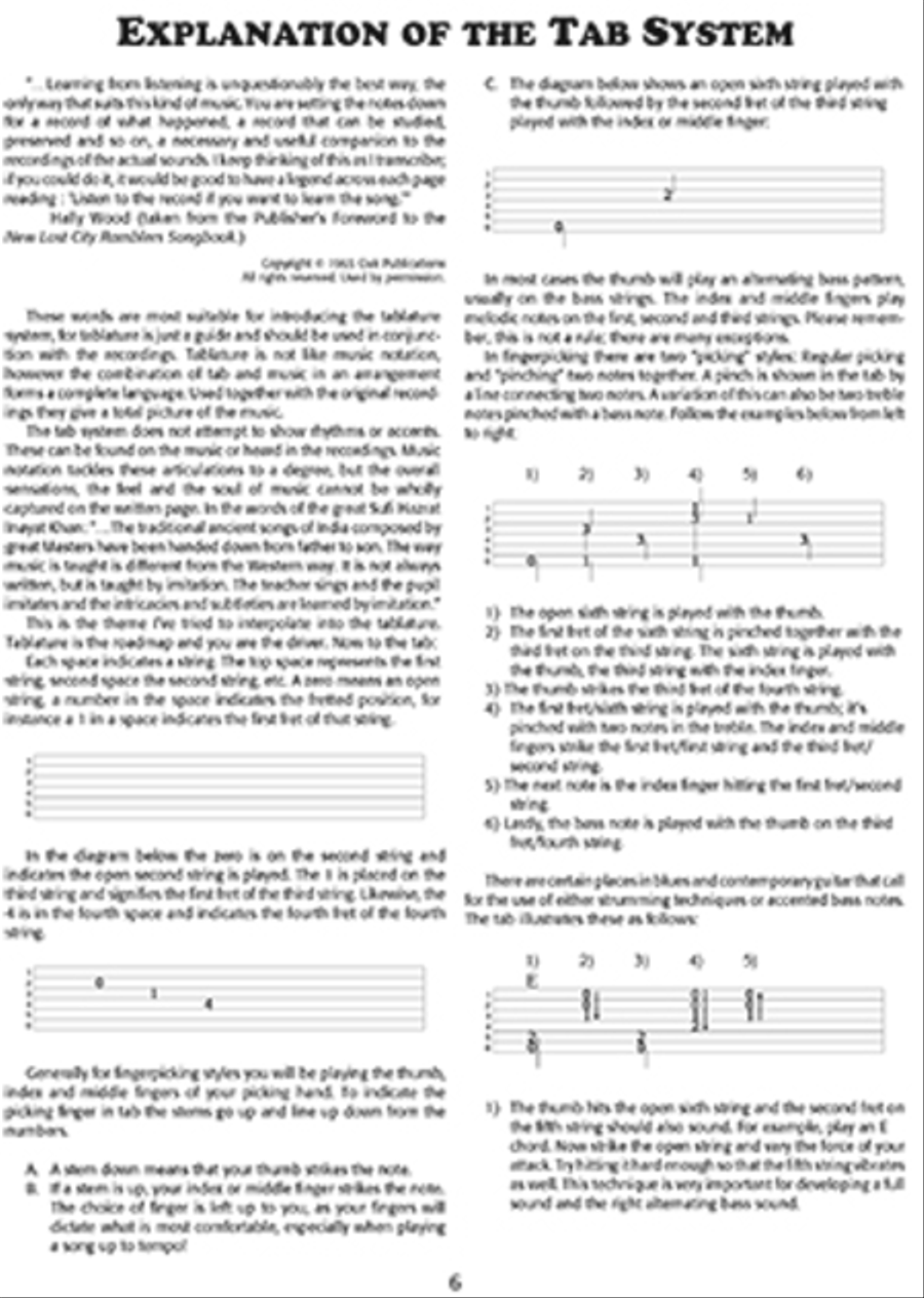 Fingerpicking Guitar Techniques Fingerpicking Guitar scores gallery preview page 2