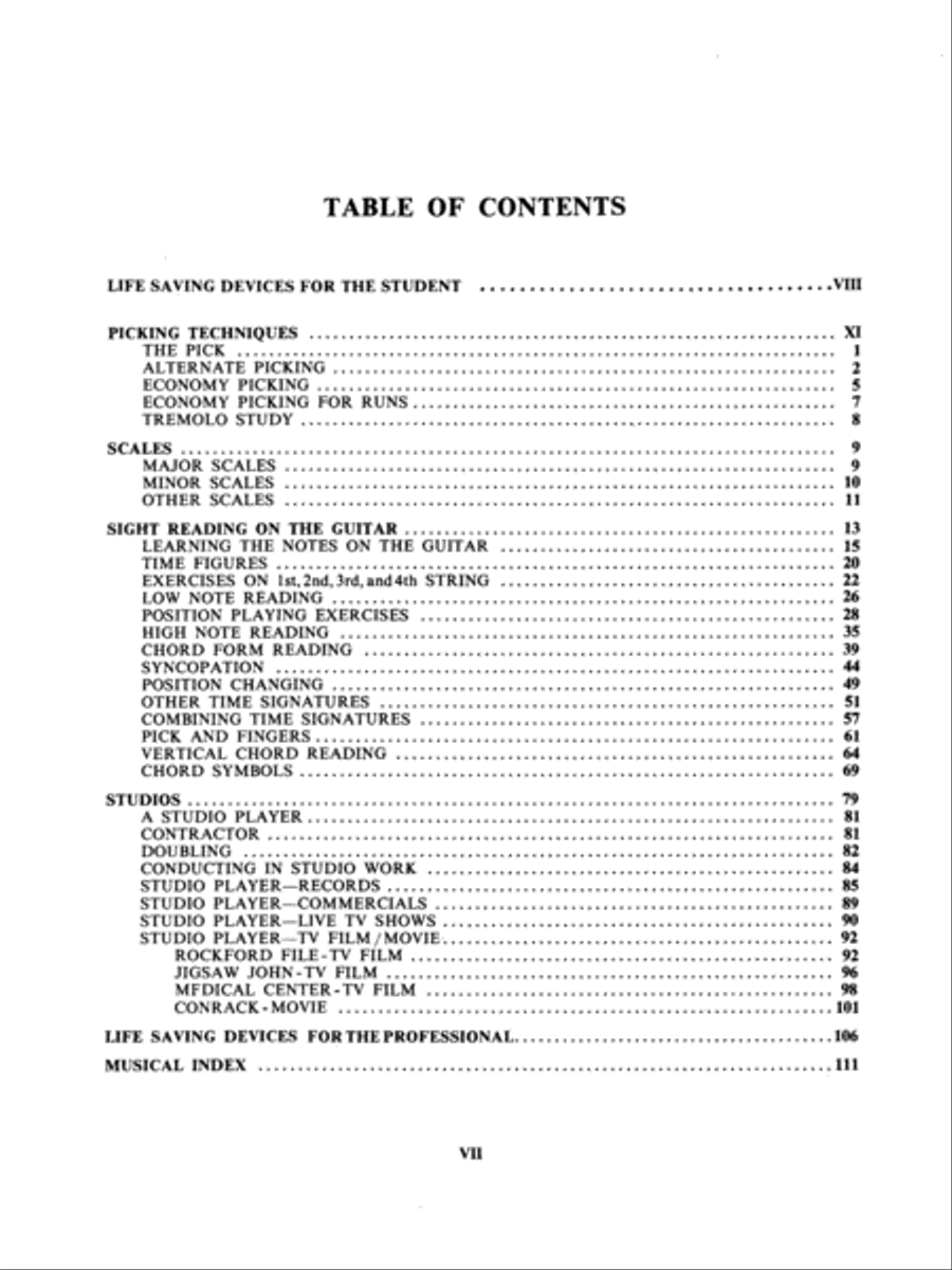 Tommy Tedesco -- For Guitar Players Only Guitar scores gallery preview page 2