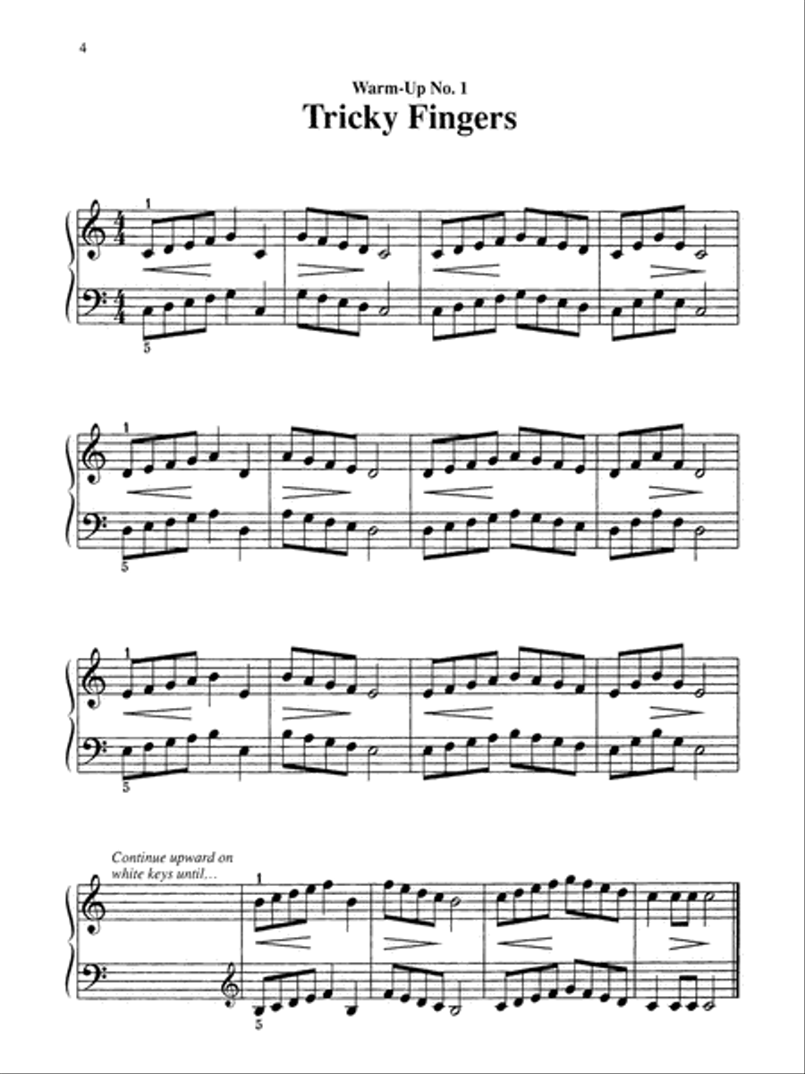Masterwork Technical Skills Piano Method scores gallery preview page 3