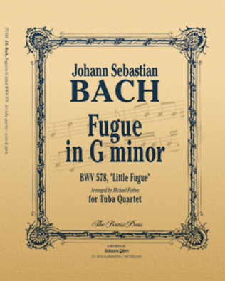 Fugue in G minor BWV 578