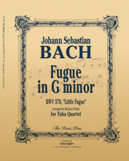 Fugue in G minor BWV 578