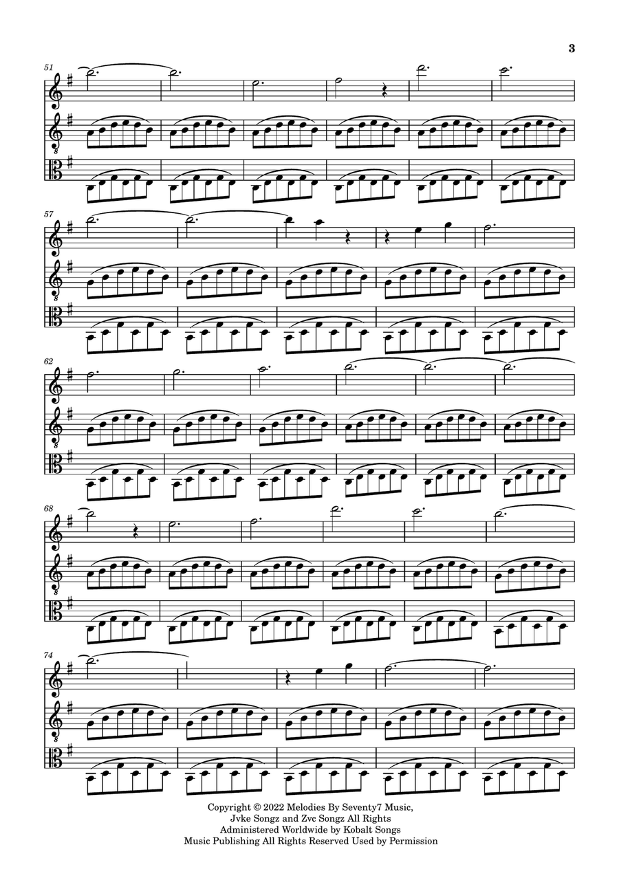 Golden Hour String Trio scores gallery preview page 4