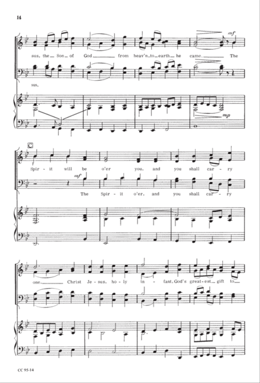 The Celebration 4-Part scores gallery preview page 14