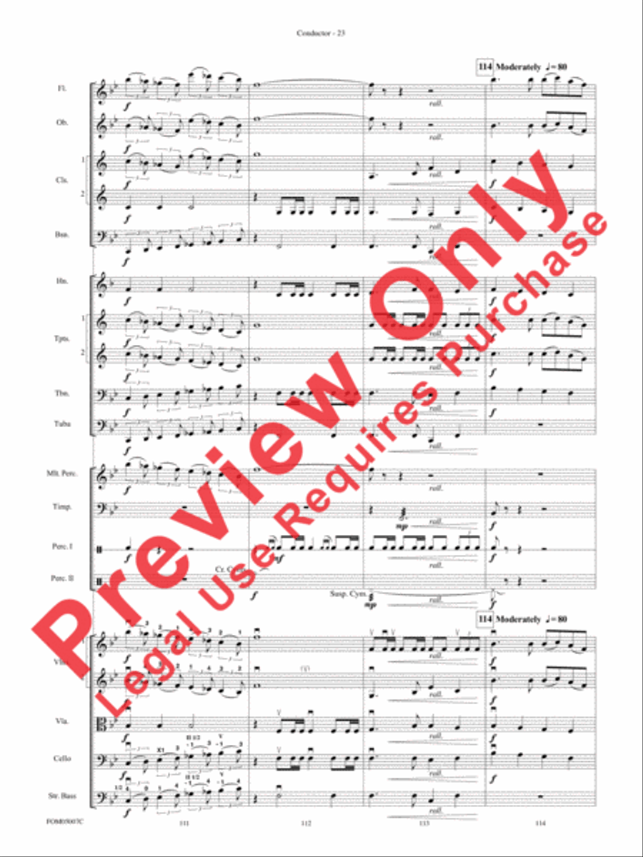 Selections from Star Wars: Episode III Revenge of the Sith Full Orchestra scores gallery preview page 25