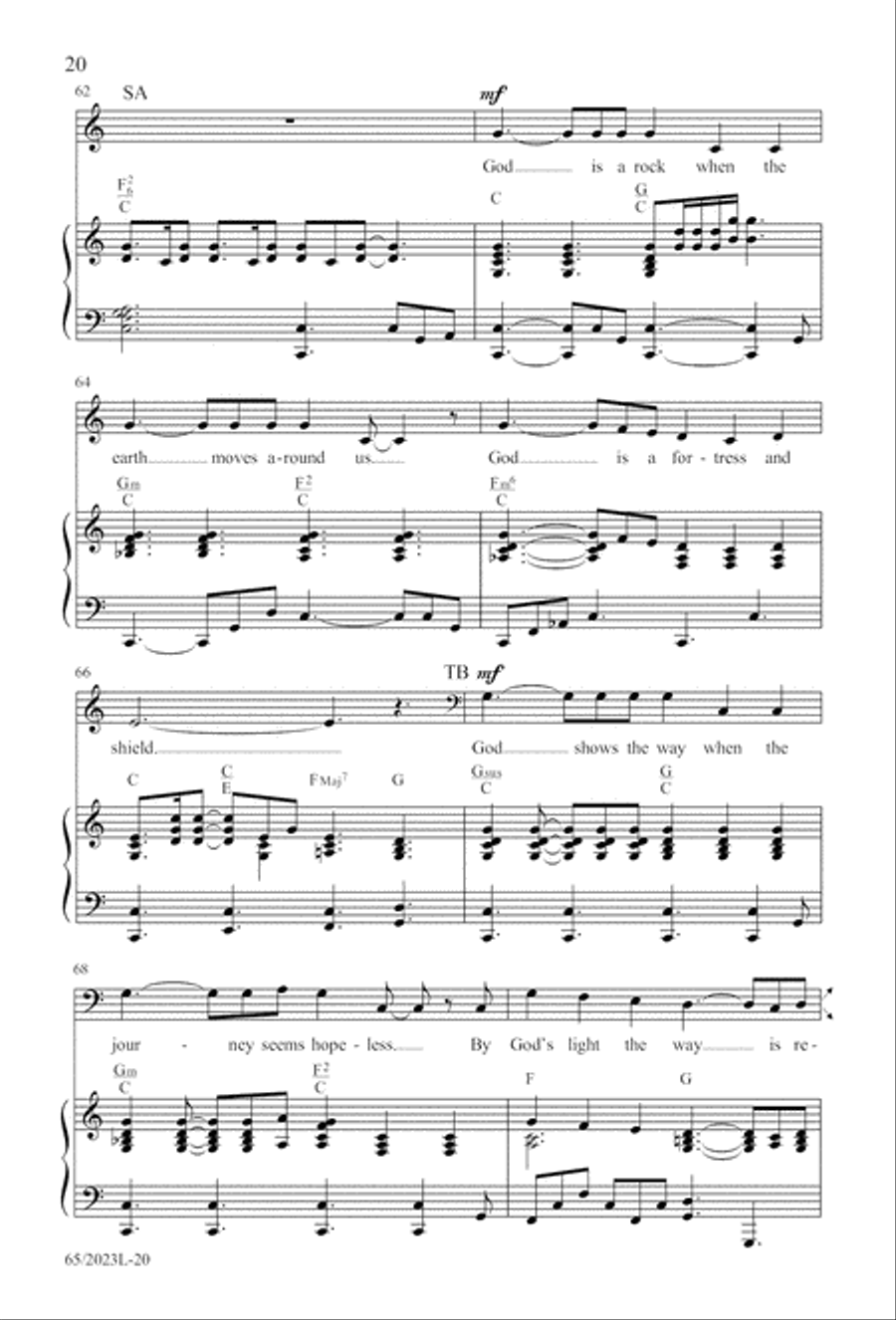 Child of Hope Child of Hope 4-Part scores gallery preview page 21