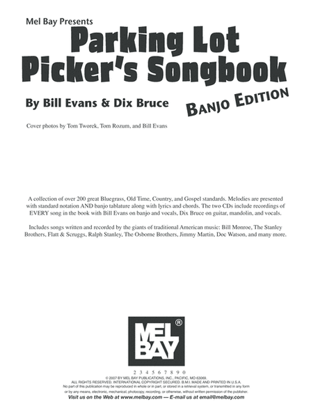 Parking Lot Picker's Songbook - Banjo image number null