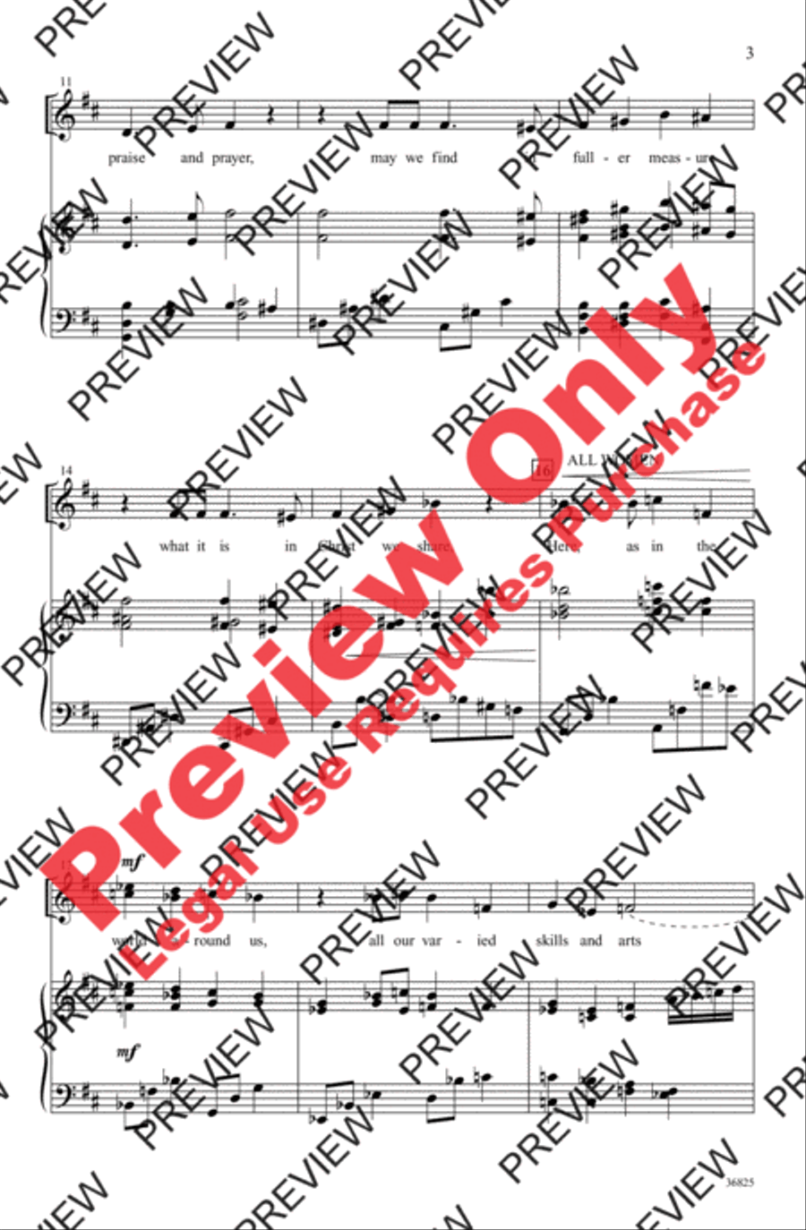 God Is Here God Is Here 4-Part scores gallery preview page 3