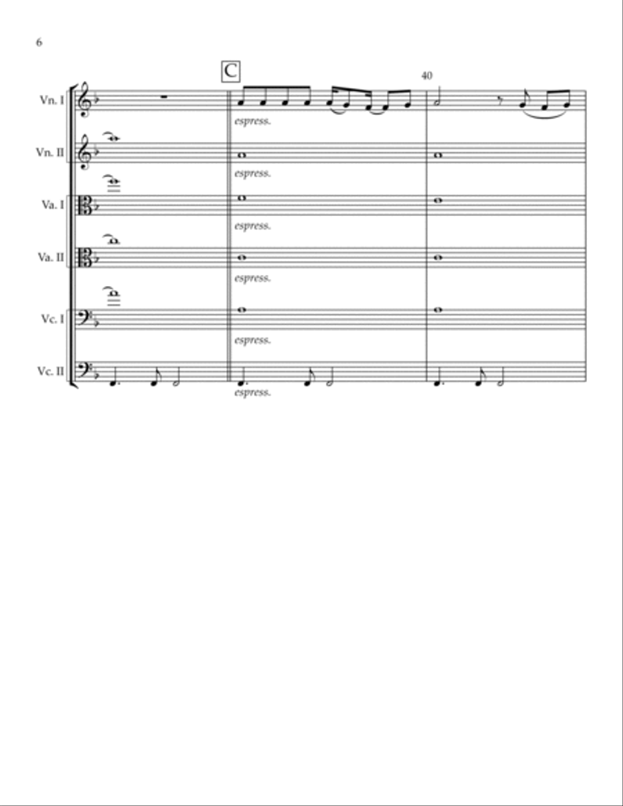 Macarthur Park Cello scores gallery preview page 6