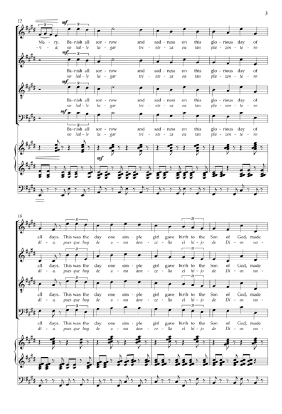 Romance of the Angels Romance of the Angels 4-Part scores gallery preview page 3