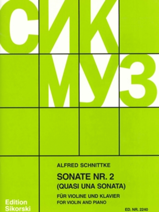 Book cover for Sonata No. 2