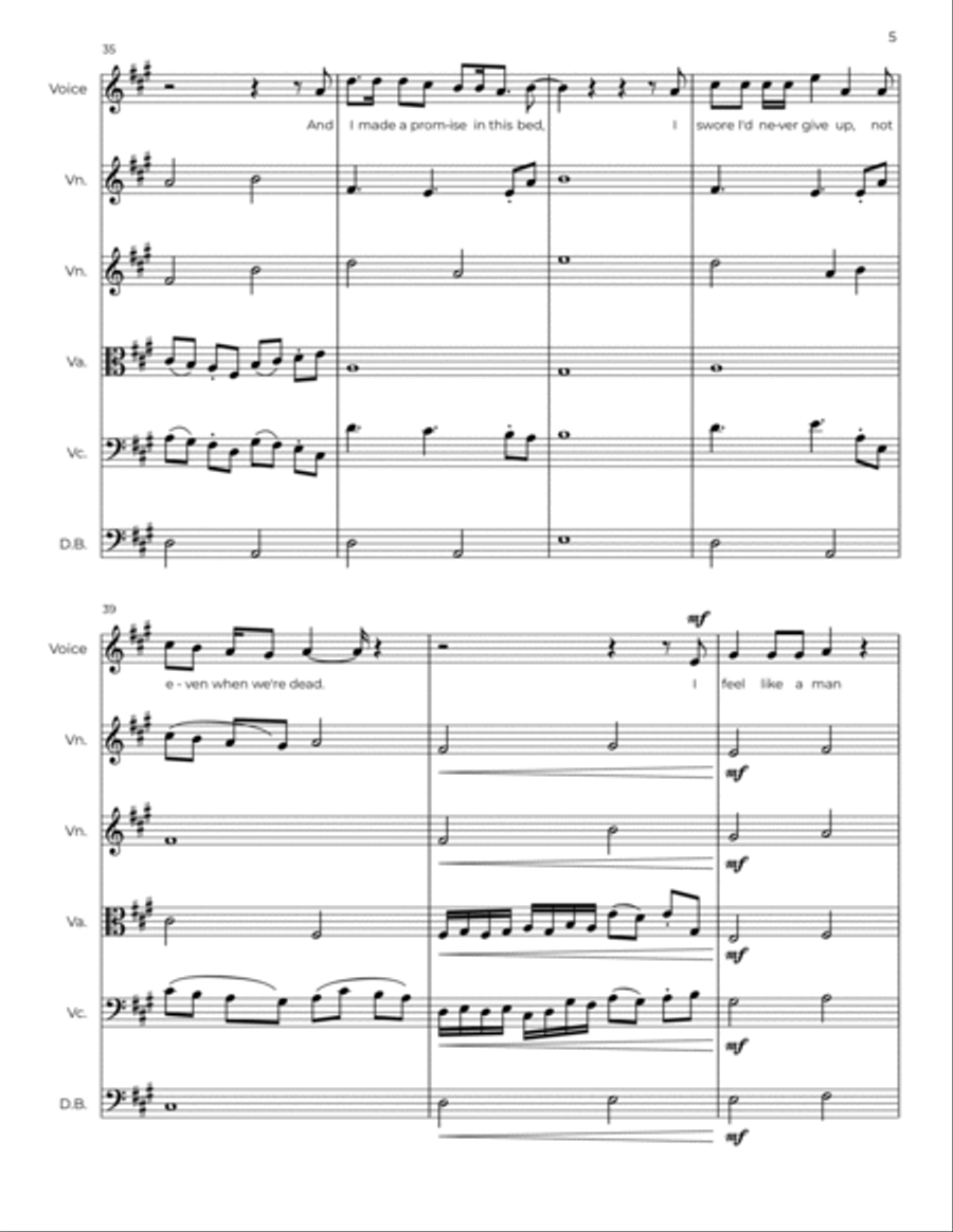This House Small Ensemble scores gallery preview page 5