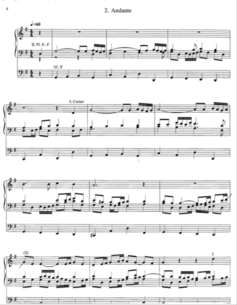 Partita on Azmon Organ scores gallery preview page 3