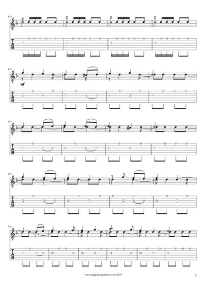 Three Preludes on Occitan Songs for Solo Guitar image number null