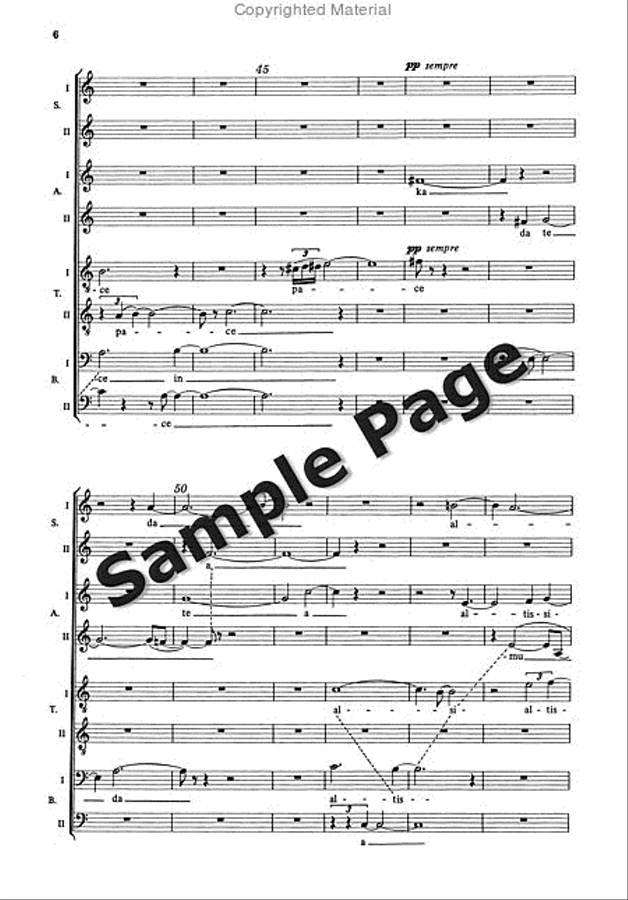 Killmayer Laudatu I Sc SSAATTBB scores gallery preview page 7