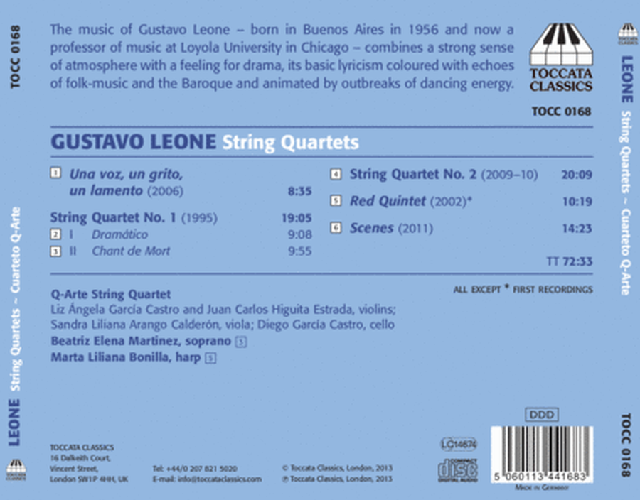String Quartets Nos. 1 and 2