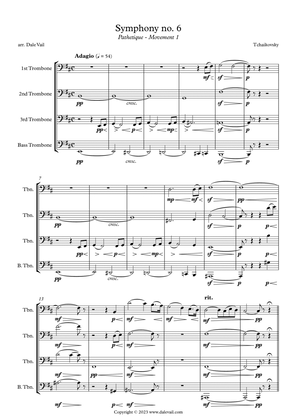 Symphony No. 6 Movement 1 by Tchaikovsky
