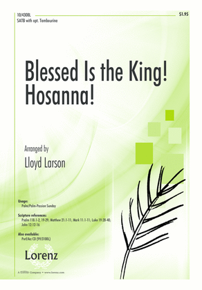 Book cover for Blessed Is the King! Hosanna!